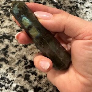 Labradorite Crystal Wand